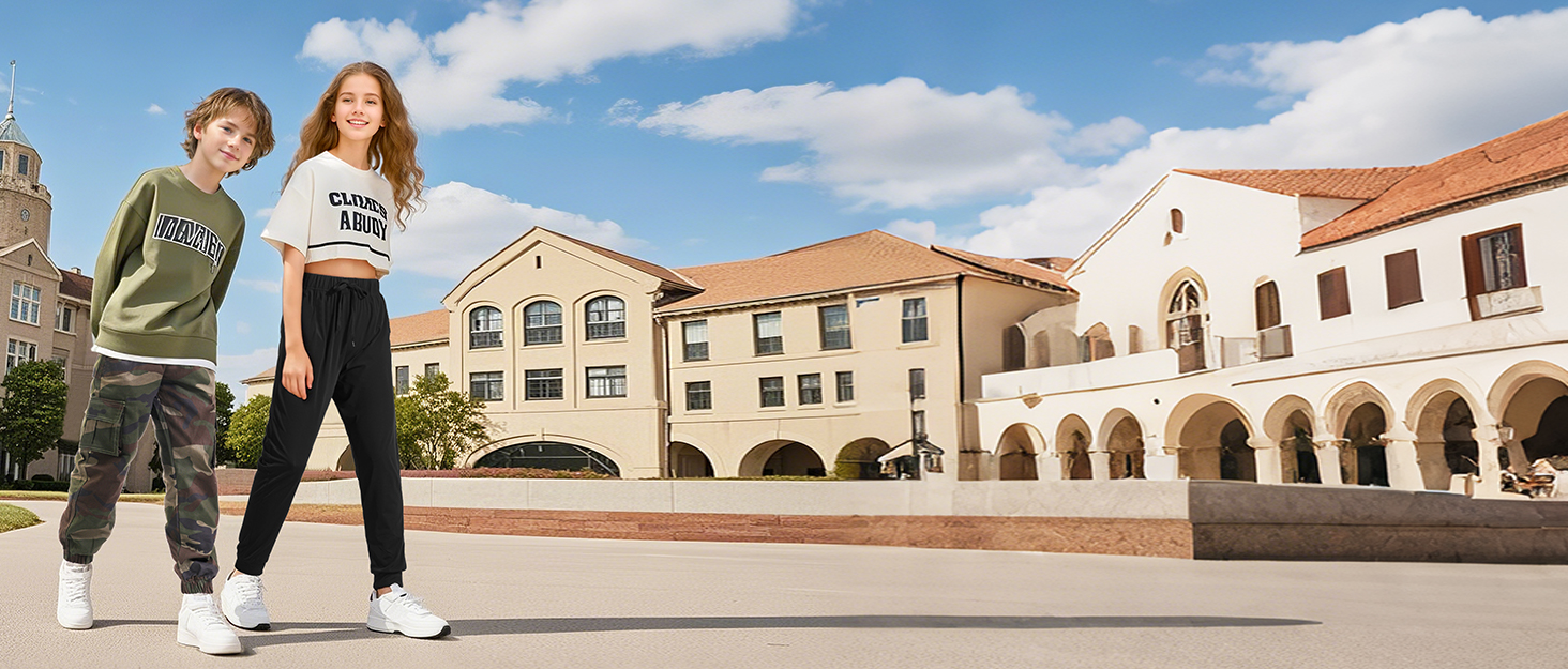 Girls Athletic Pants