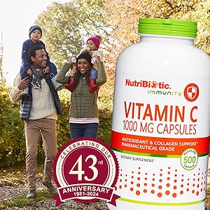 Vitamin C 1000 MG Capsules 500 Count - Anniversary Image