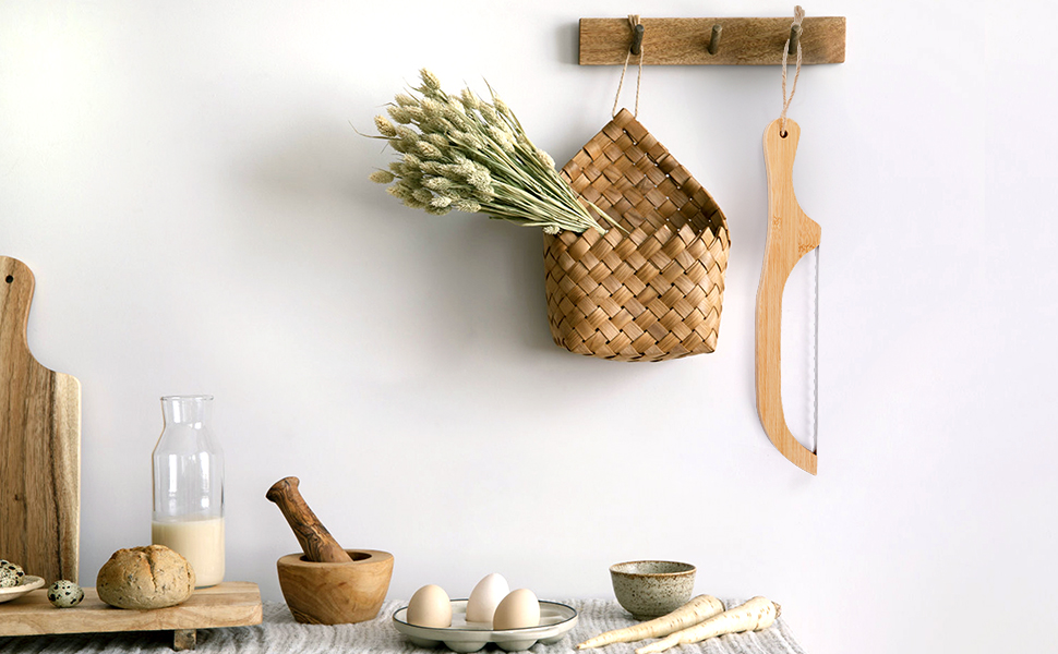 bamboo bread bow knife