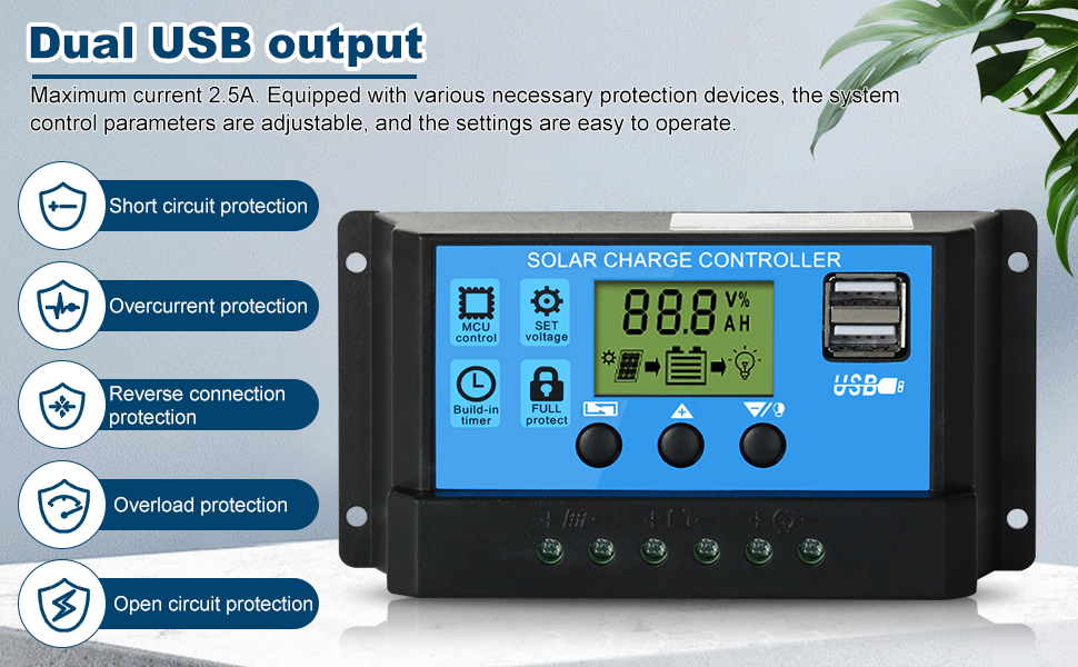 30A PWM Solar Charge Controller