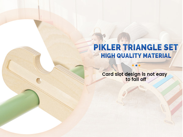 climbing toys for toddlers 1-3 inside, pikler triangle set, toddler climbing toys indoor, 