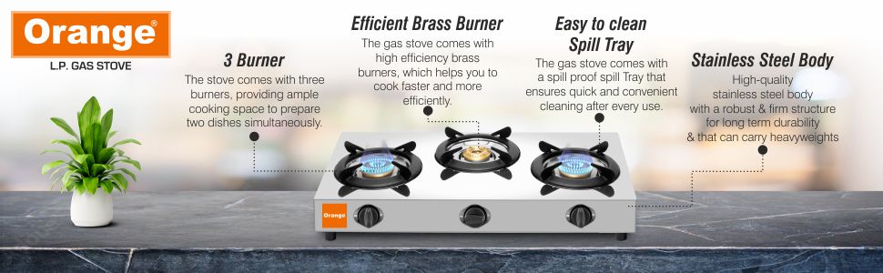 Orange SHine 301 L.P.Gas stove