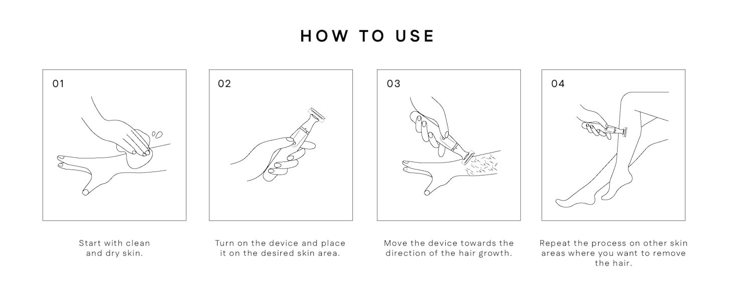 Bikini shaver for women