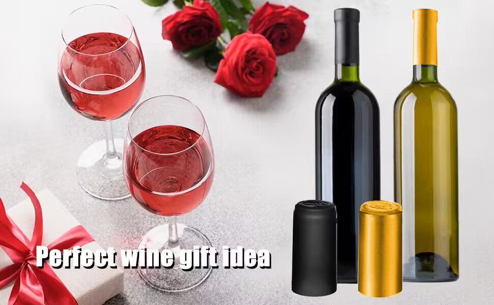 PVC Heat Shrink Capsules Wine Shrink Wrap Wine Bottle Capsules for Wine