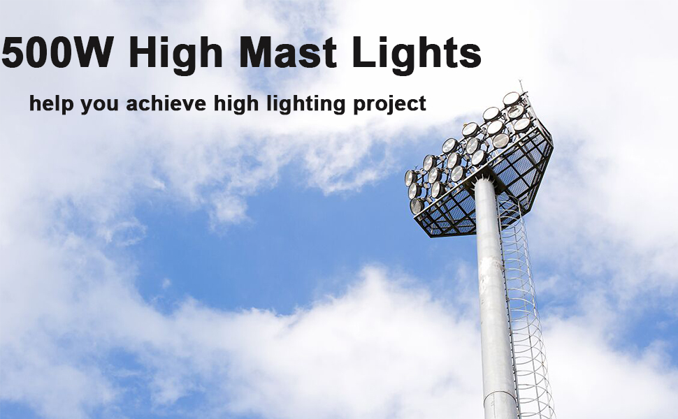 high mast light outdoor
