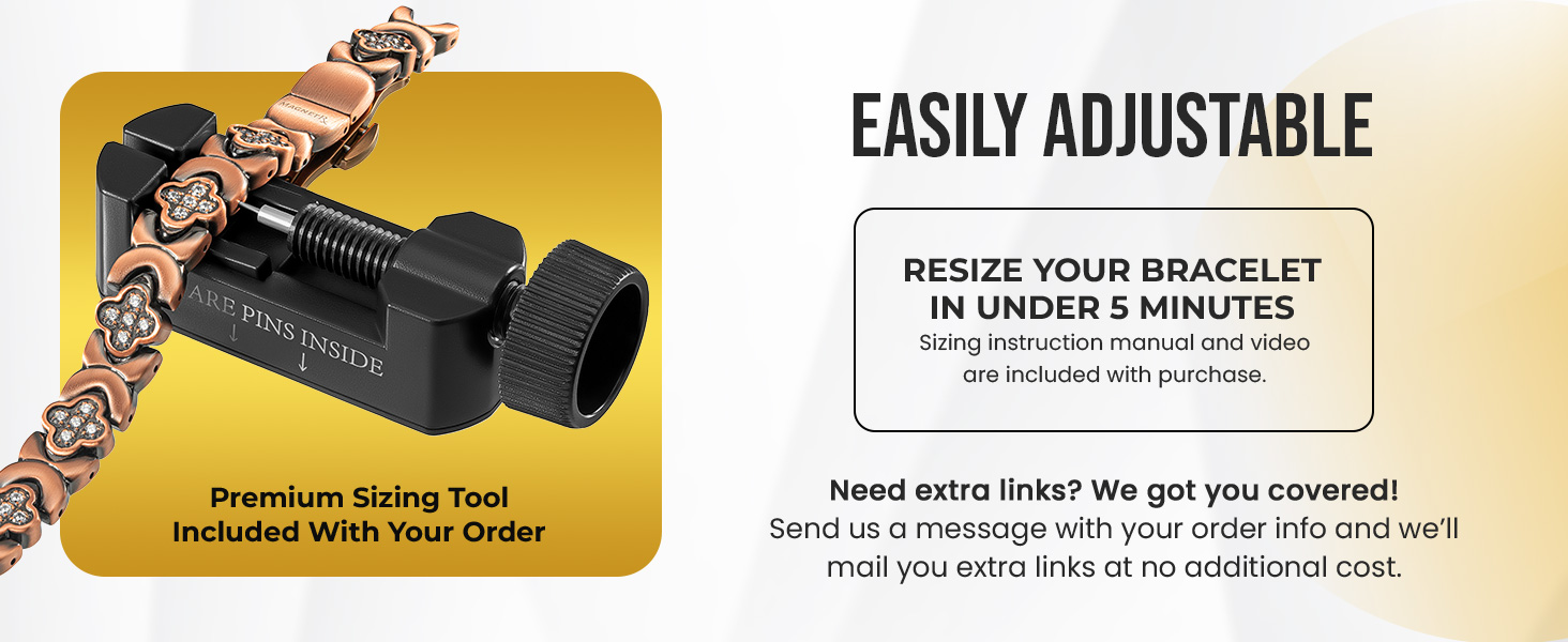 Adjustable bracelets for women