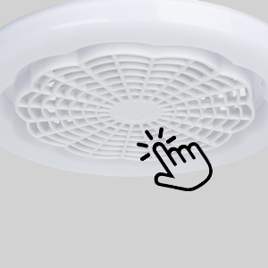 LED smart fan light
