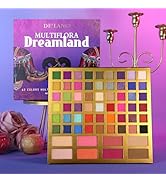 62 Color Rainbow Eyeshadow Palette Pro,DE'LANCI Big Colorful All In One Makeup Palette for Stage ...