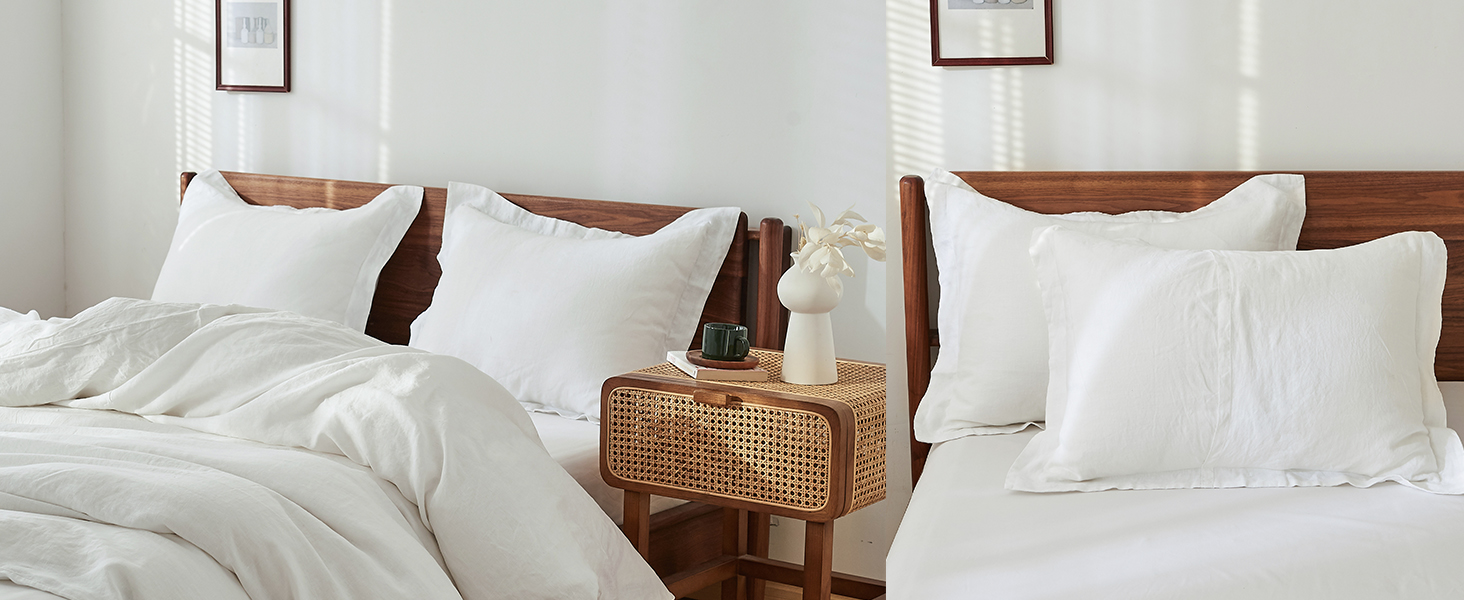 linen pillowcases