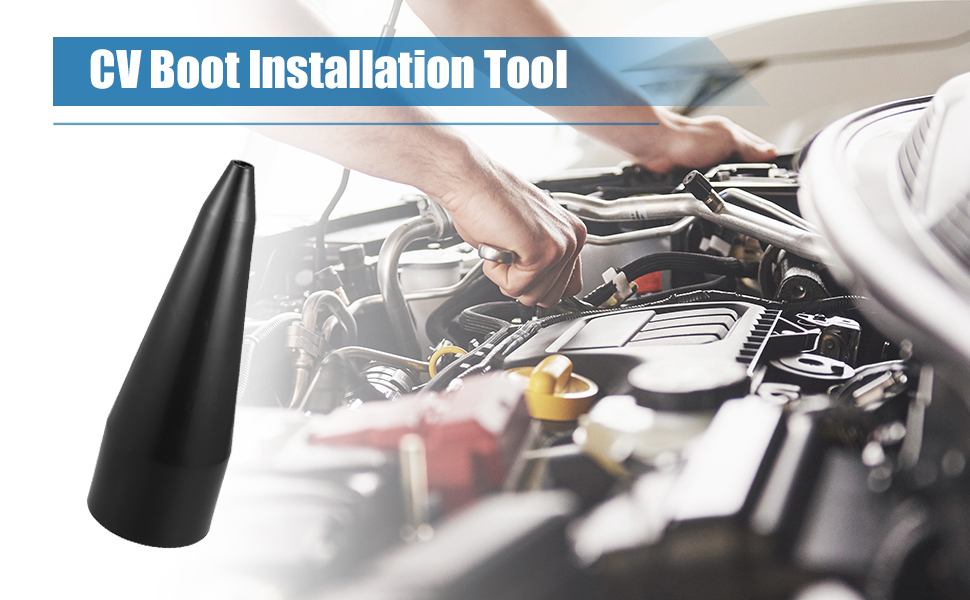 X AUTOHAUX 1 Pcs Universal CV Boot Installation Tool for CV Joints Heads Smaller