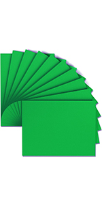 Green Foam Sheets Crafts 9x12 Inch 2mm