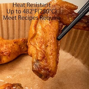 Air Fryer Disposable Paper Liner Air Fryer Liners Non Stick high heat parchment paper for air fryer