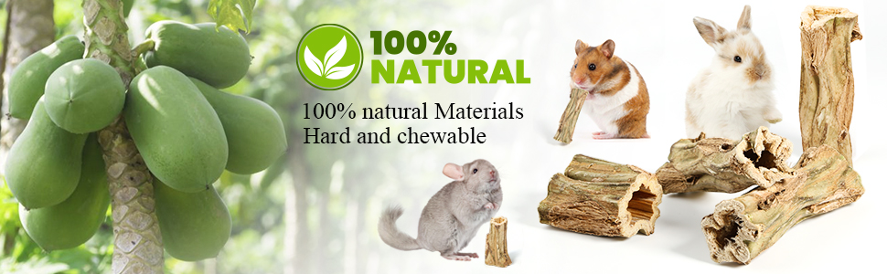 Wooden chew toys for chinchillas 