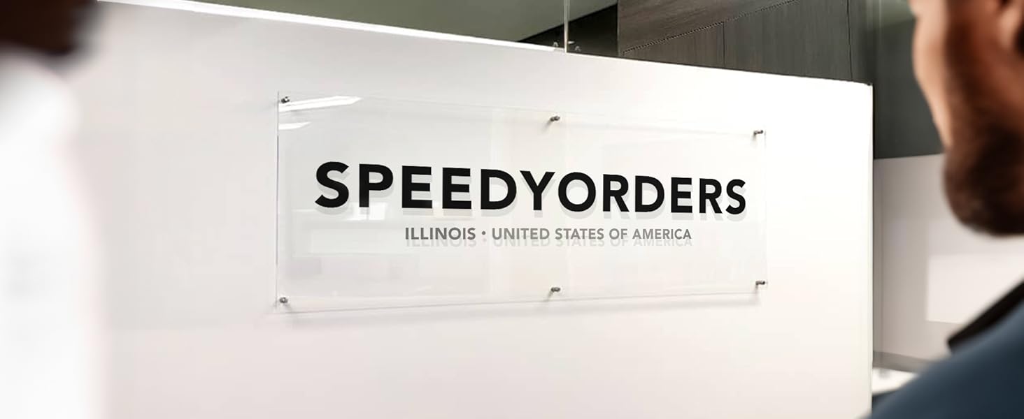 Custom Acrylic Business Sign, Personalized Office Sign