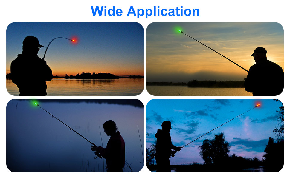 glow stick fishing clip