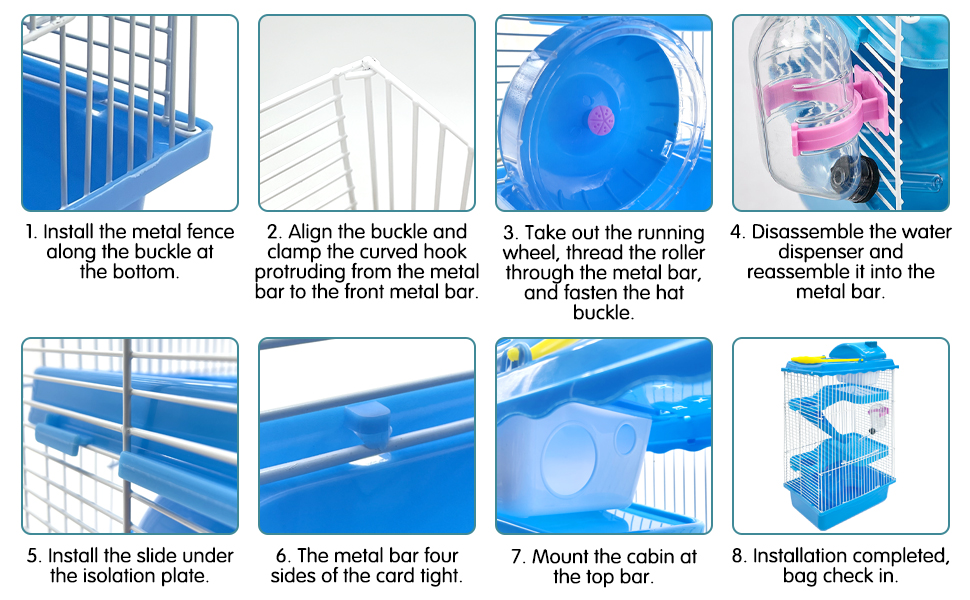 comfortable hamster house