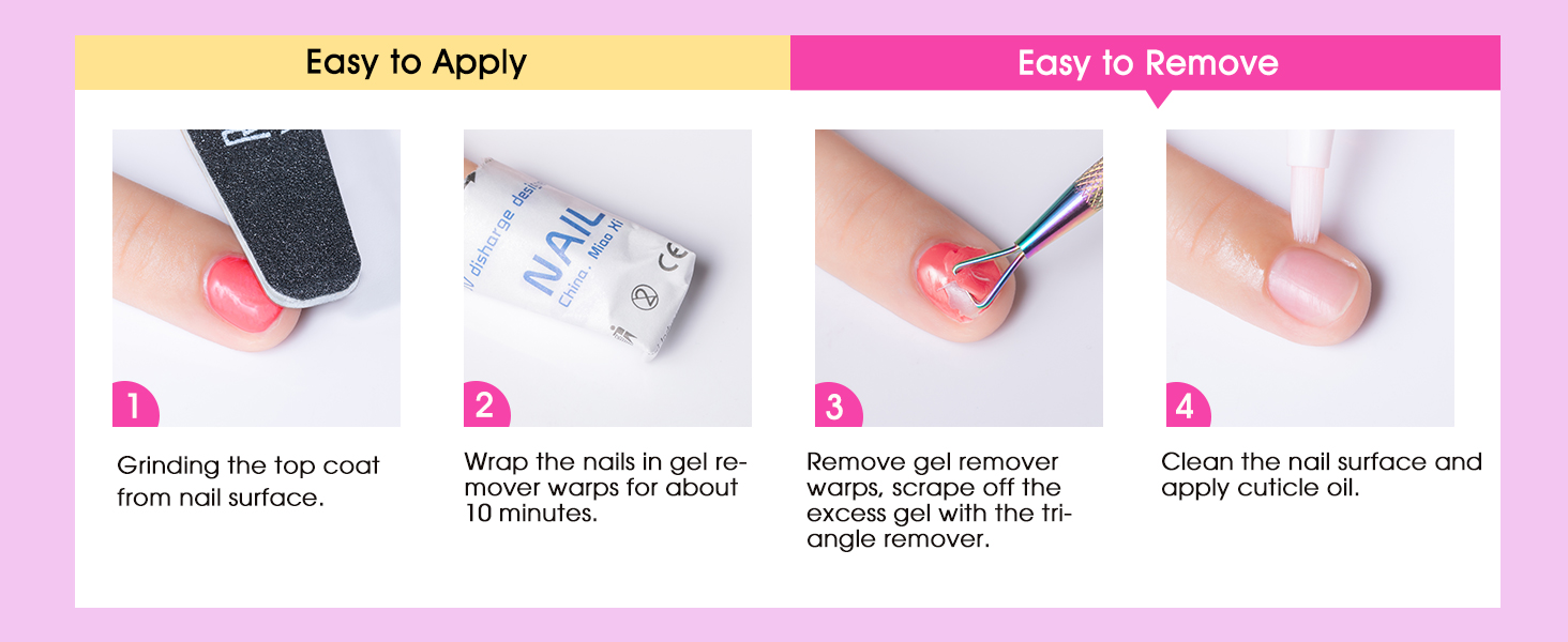 gel polish set gel top base coat