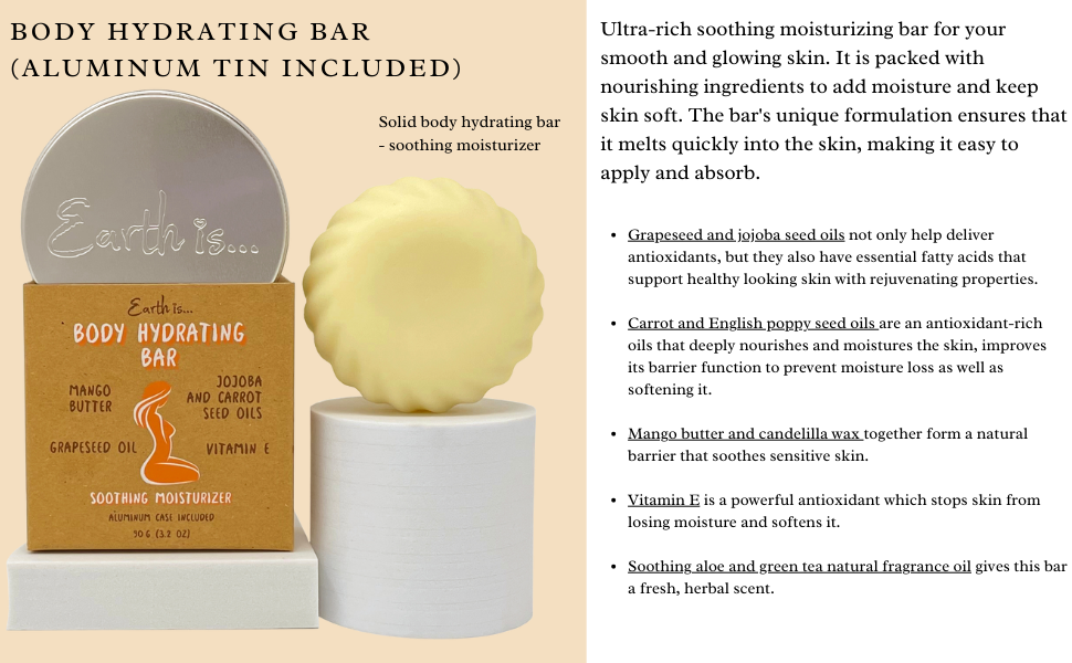 body hydrating bar