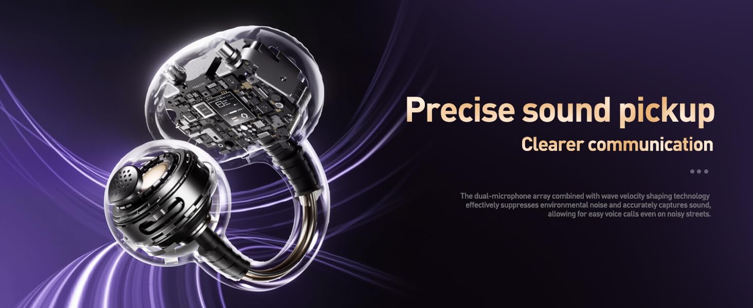 Crystal Clear Calls with Dual Mic