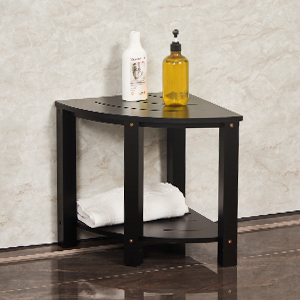 bamboo shower stool