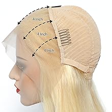 613 Blonde Lace Front Wig Human Hair