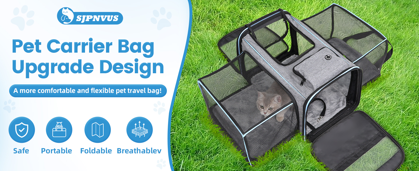 Pet Carrier Bag Upgrade Design