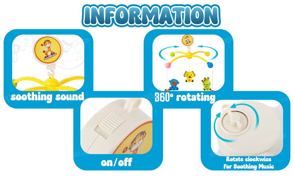 jhoomer toy for baby new born baby toys 0-3 months cot for baby cradle toys hanging cot mobile