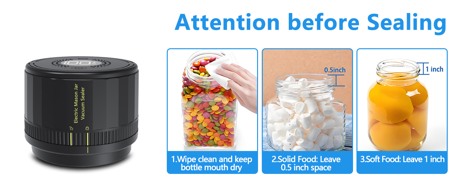 vacuum sealer for jars