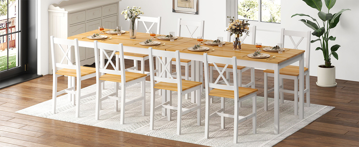 sogesfurniture Breakfast Table Set for Set for 4