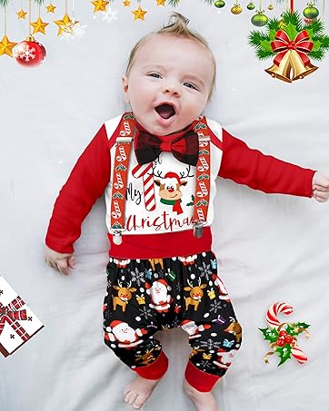 baby boy christmas outfit