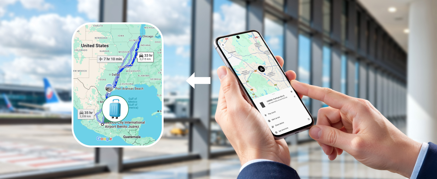 Multiple screenshots of a mobile application interface showing various screens with blue accents and data visualizations or charts.