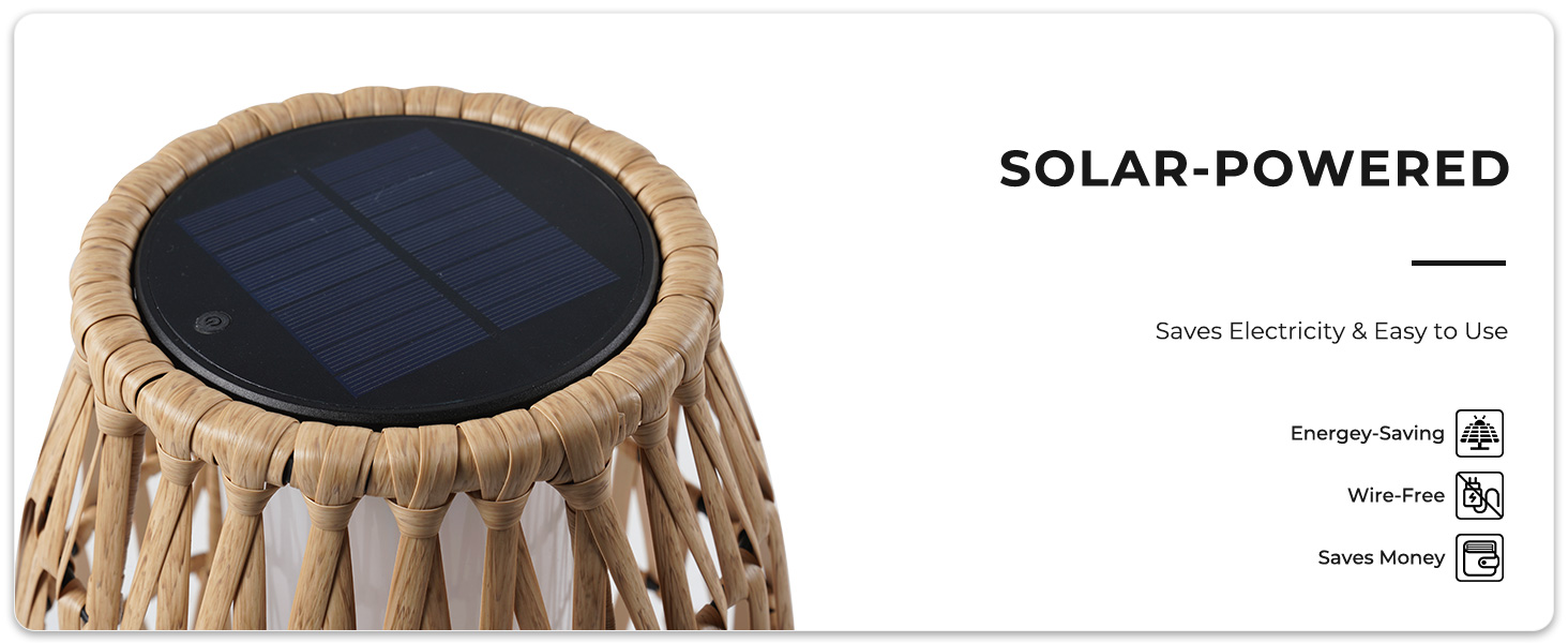 SOLAR-POWERED