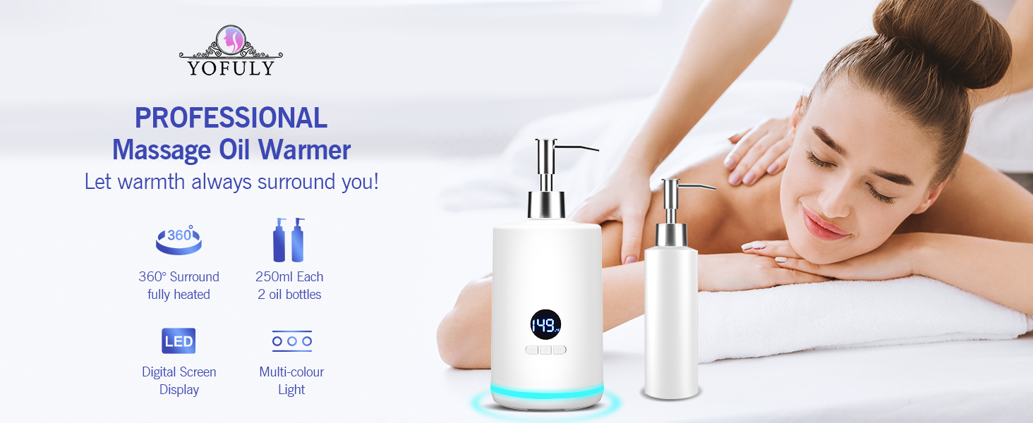 Body Lotion Warmer Dispenser Heated Machine