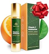Tree of Life Beauty Moisturizer, Vitamin C Face Cream - Hydrating & Brightening Lotion, Reduces D...