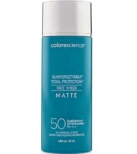 matte face shield colorescience oily skin