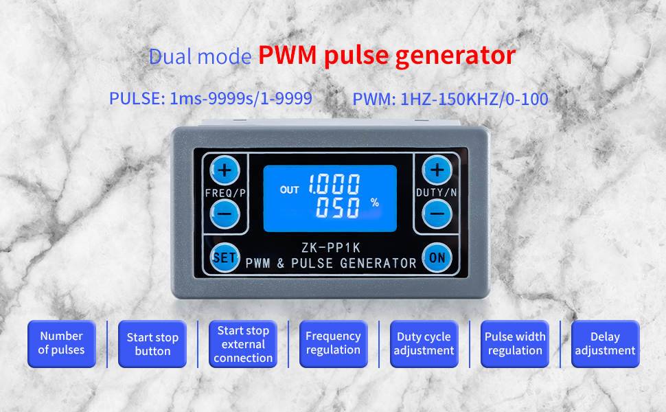 EC Buying ZK-PP1K PWM Pulse Signal Generator, frequency generator PWM ...
