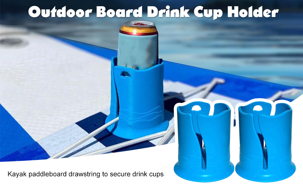 Paddle Board Drink Cup Holder, MultiFunctional Kayak Paddleboard Drink