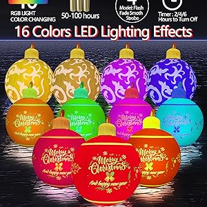 giant inflatable ornaments
