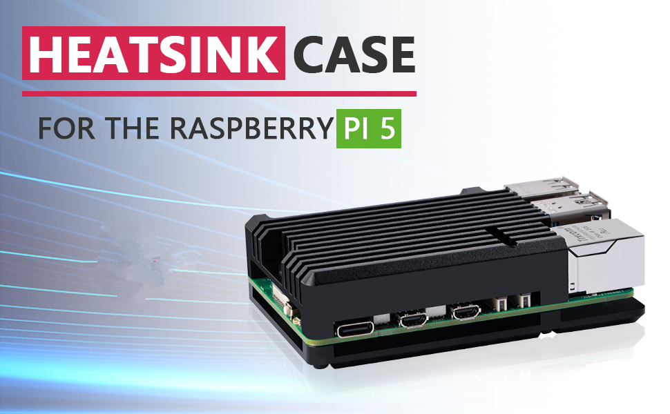 Aluminum Case for Raspberry Pi 5