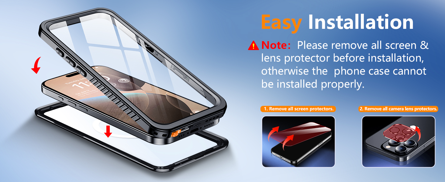 iphone 16 pro max case waterproof