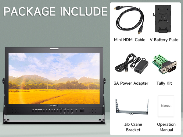 Amazon.com: FEELWORLD 21.5 Inch 1920x1080 4K HDMI 3G-SDI