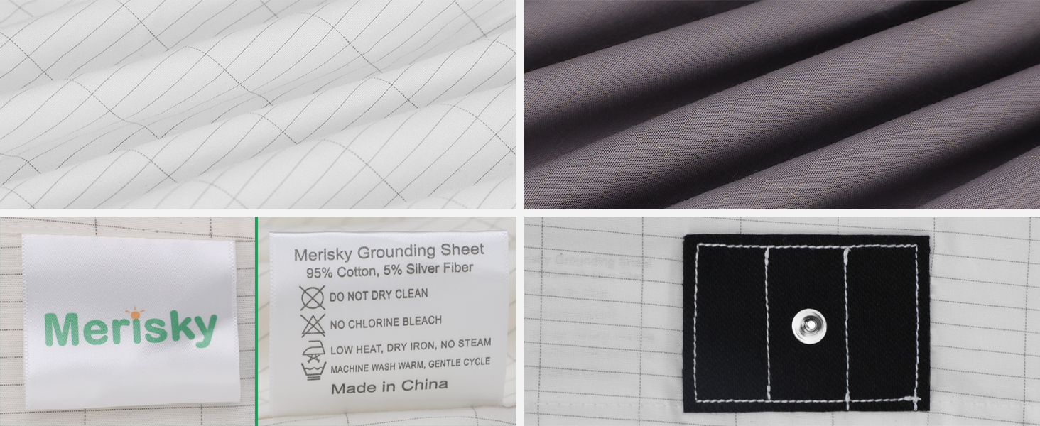 Merisky Grounding Sheets, Grounded Half Sheet 24"x110" Fit