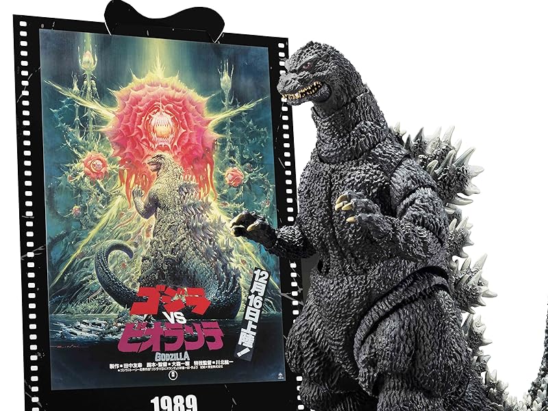 SHモンスターアーツ　ゴジラ「1989」ゴジラVSビオランテ Amazon.co.jp: TAMASHII NATIONS S.H.モンスターアーツ ゴジラ