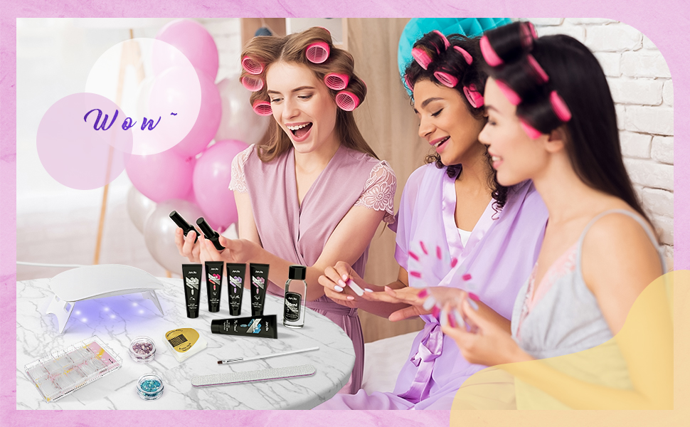 Janolia Nagelverlängerung Kit für Nägel