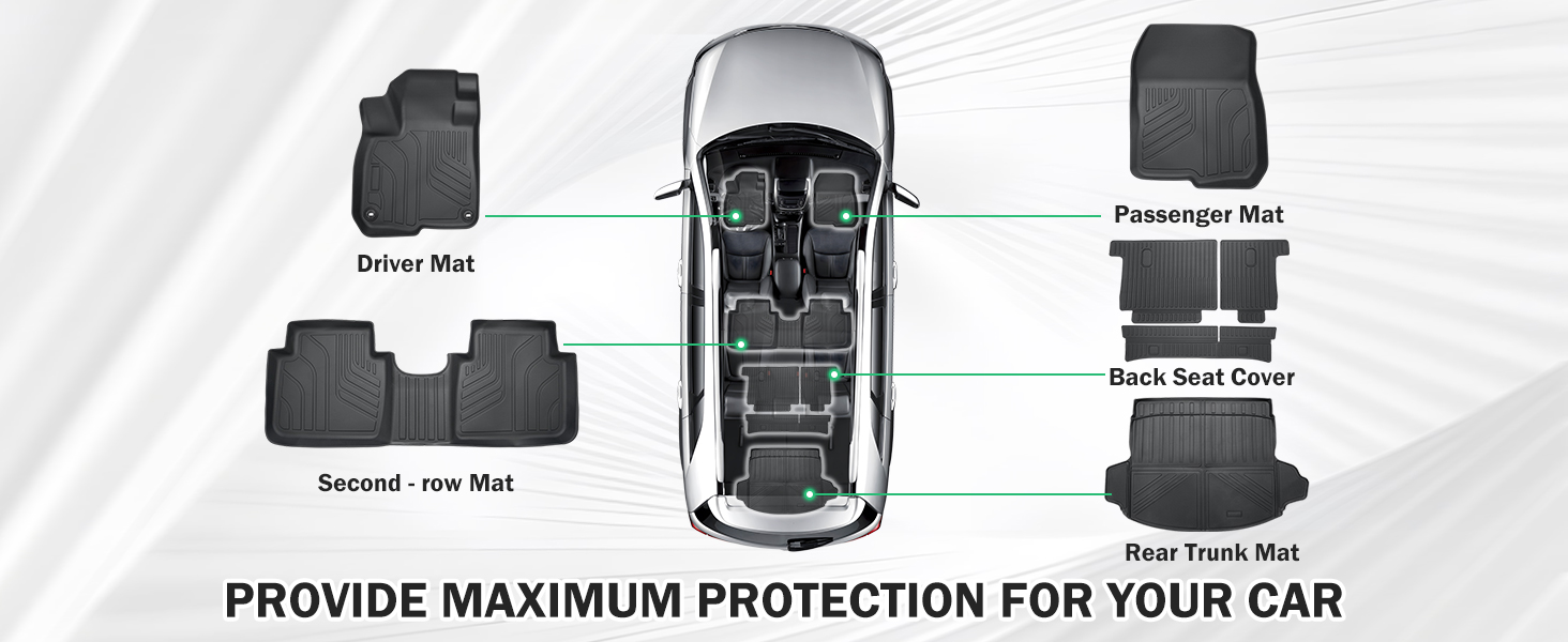 2017-2022 Honda CR-V floor mats and trunk liner