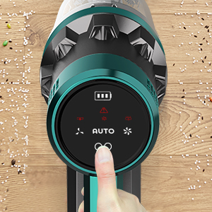 ULTENIC U11 - Cordless Vacuum Cleaner - 25000Pa - 4 In 1 Hoover - 3 Adjustable Modes - 55Mins Runtime 14 cordless cleaner LED Touch Screen