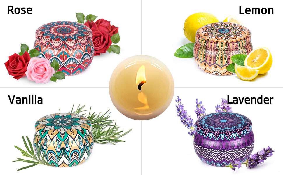 Scented Candles Gifts Set 