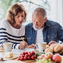 Couple doing crossword