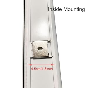 Amazon.com: Brackets for Gardesk Window Blinds Inside and Outside ...