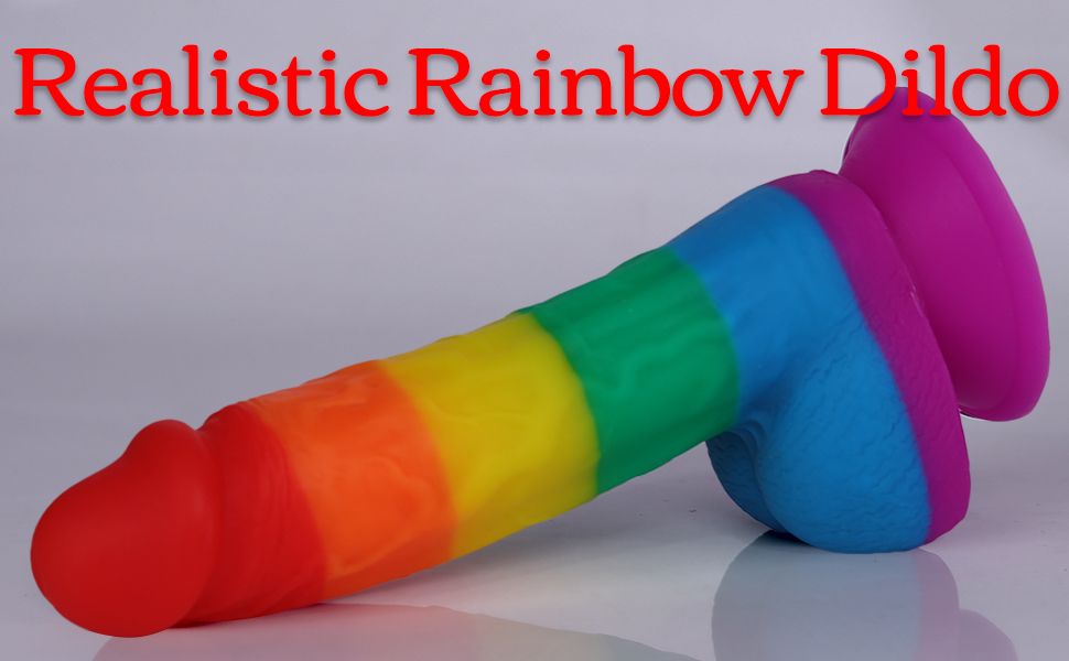 Rainbow Dildo